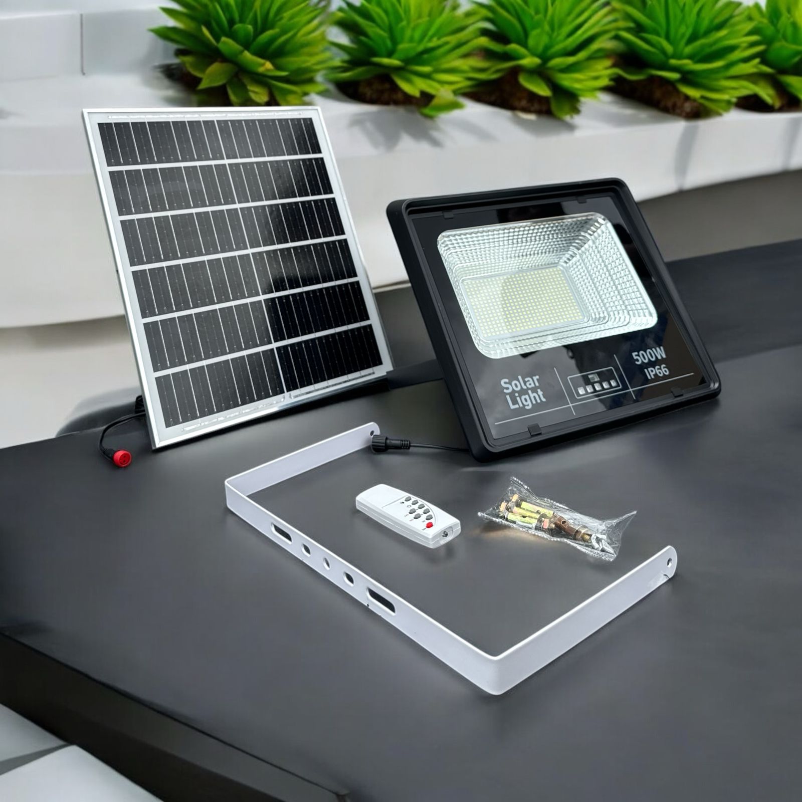 Foco Reflector Panel Solar 500w